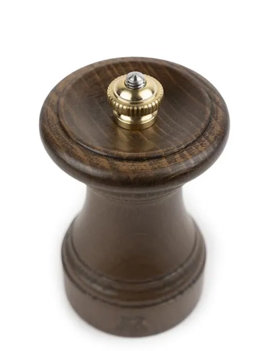 Peugeot Saveurs 1874 Moulin à poivre manuel en bois patiné, 10 cm -> Coffrets Cadeaux|Envie De Design