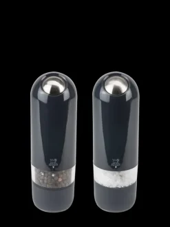 Peugeot Saveurs Alaska duo de moulins à poivre et à sel électriques en abs couleur quartz 17 cm -> Duos Et Combi 2 En 1|Moulins À Sel Et Salières