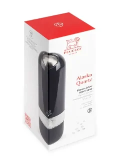 Peugeot Saveurs Alaska Moulin à sel électrique en abs gris quartz 17 cm -> Moulins À Sel Et Salières
