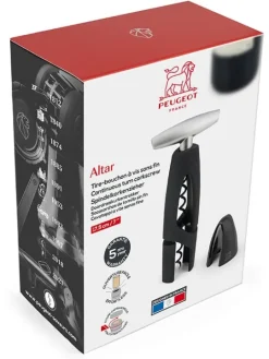 Peugeot Saveurs Altar Tire-bouchon à vis sans fin couleur avec coupe-capsule 17 cm - 7" -> Idées Cadeaux -50€|Tire-bouchons