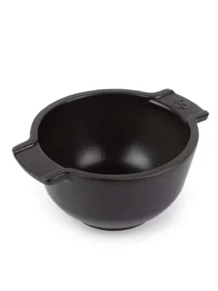 Peugeot Saveurs Appolia Mortier en céramique ardoise et pilon en hêtre -><noscript><img width=