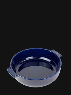 Peugeot Saveurs Appolia Plat four céramique rond bleu profond 27 cm - 10,6" -> Plats À Tarte / Tourtieres