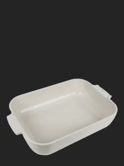 Peugeot Saveurs Appolia Plat four céramique rectangle écru 36 cm - 14.25in -> Envie De Saveurs