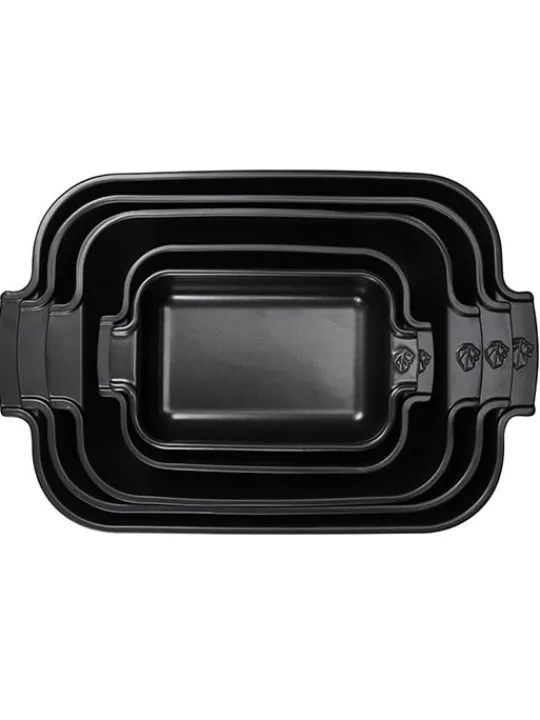Peugeot Saveurs Appolia Plat four céramique rectangle noir satin 25 cm - 10in -> Idées Cadeaux -50€|Envie De Couleurs