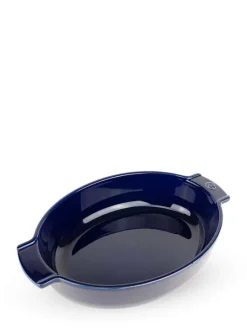 Peugeot Saveurs Appolia Plat four céramique ovale bleu profond 31 cm - 10 1/2“ -> Envie De Saveurs