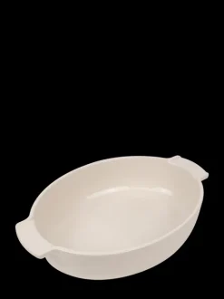 Peugeot Saveurs Appolia Plat four céramique ovale écru 31 cm - 10 1/2“ -> Envie De Saveurs
