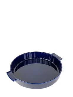 Peugeot Saveurs Appolia Tourtière céramique bleu profond diamètre 28 cm - 11" -> Plats À Tarte / Tourtieres