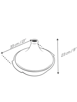 Peugeot Saveurs Atlas Atlas, tajine tous feux, , 30 cm - 11,75 in -><noscript><img width=