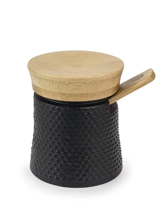 Peugeot Saveurs Bali palais des épices Moulin à poivre bali fonte noir et sa coupelle à sel en coffret cadeau -> Coffrets Cadeaux|Envie De Design
