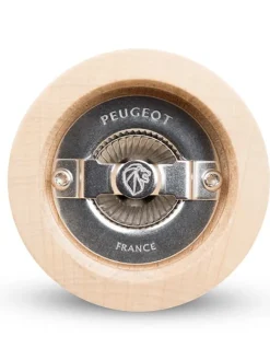 Peugeot Saveurs Baya Moulin à sel manuel en bois couleur naturel 8 cm -> Moulins À Sel Et Salières