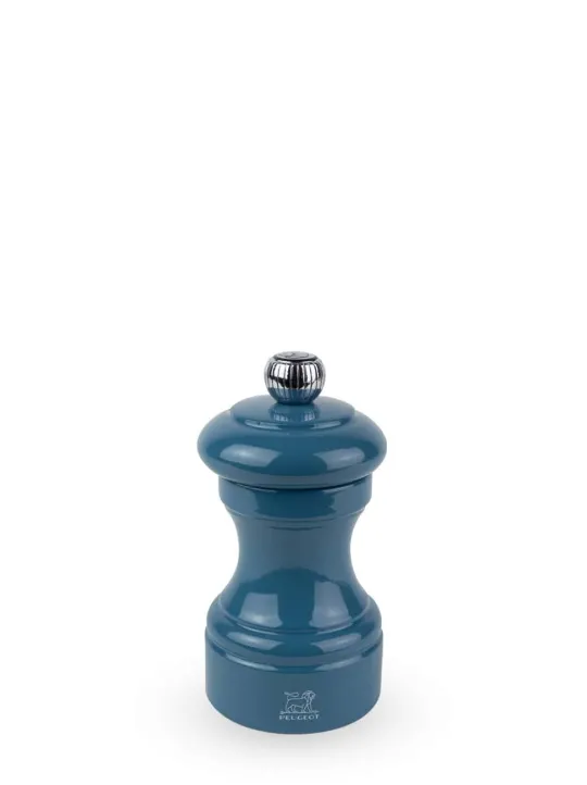 Peugeot Saveurs Bistro Moulin à poivre manuel en bois laqué, bleu pacifique, 10 cm - 4" -> Envie De Couleurs|Moulins À Poivre