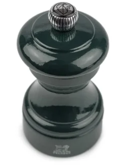 Peugeot Saveurs Bistro Moulin à poivre manuel en bois laqué, vert forêt, 10 cm - 4in. -><noscript><img width=