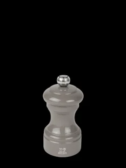 Peugeot Saveurs Bistro Moulin à poivre manuel en bois laqué, gris taupe 10 cm - 4in. -> Moulins À Poivre