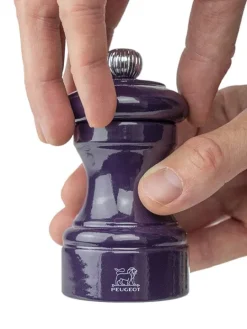 Peugeot Saveurs Bistro Moulin à poivre manuel en bois laqué, , 10 cm - 4" -><noscript><img width=