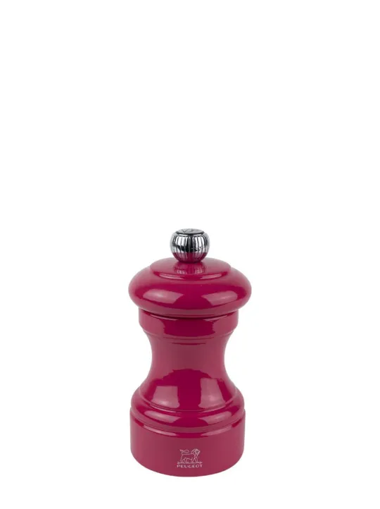 Peugeot Saveurs Bistro Moulin à poivre manuel en bois laqué, rose bonbon, 10 cm - 4" -> Idées Cadeaux -50€|Envie De Couleurs