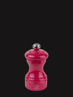Peugeot Saveurs Bistro Moulin à poivre manuel en bois laqué, rose bonbon, 10 cm - 4" -> Idées Cadeaux -50€|Envie De Couleurs