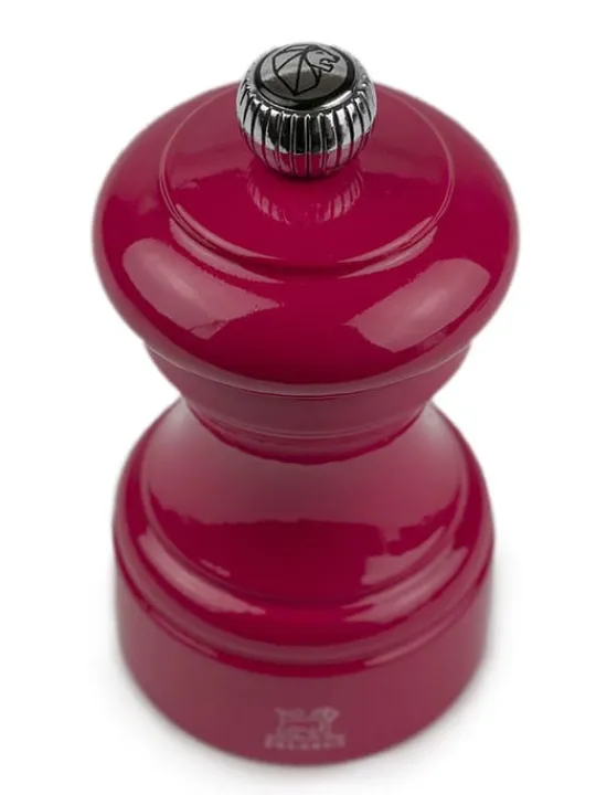 Peugeot Saveurs Bistro Moulin à poivre manuel en bois laqué, rose bonbon, 10 cm - 4" -> Idées Cadeaux -50€|Envie De Couleurs