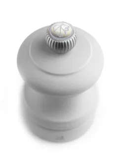 Peugeot Saveurs Bistro Moulin à sel manuel en bois, blanc, 8 cm - 3" -><noscript><img width=