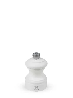 Peugeot Saveurs Bistro Moulin à sel manuel en bois, blanc, 8 cm - 3" -><noscript><img width=