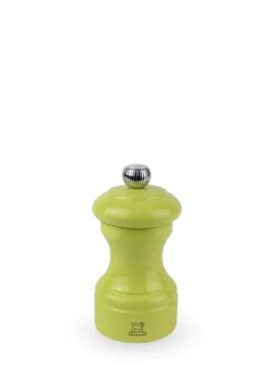 Peugeot Saveurs Bistro Moulin à sel manuel en bois laqué, pistache, 10 cm - 4" -> Moulins À Sel Et Salières