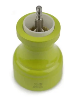 Peugeot Saveurs Bistro Moulin à sel manuel en bois laqué, pistache, 10 cm - 4" -><noscript><img width=