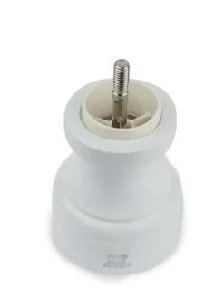 Peugeot Saveurs Bistro Moulin à sel manuel en bois laqué, gris perle, 10 cm - 4in. -><noscript><img width=
