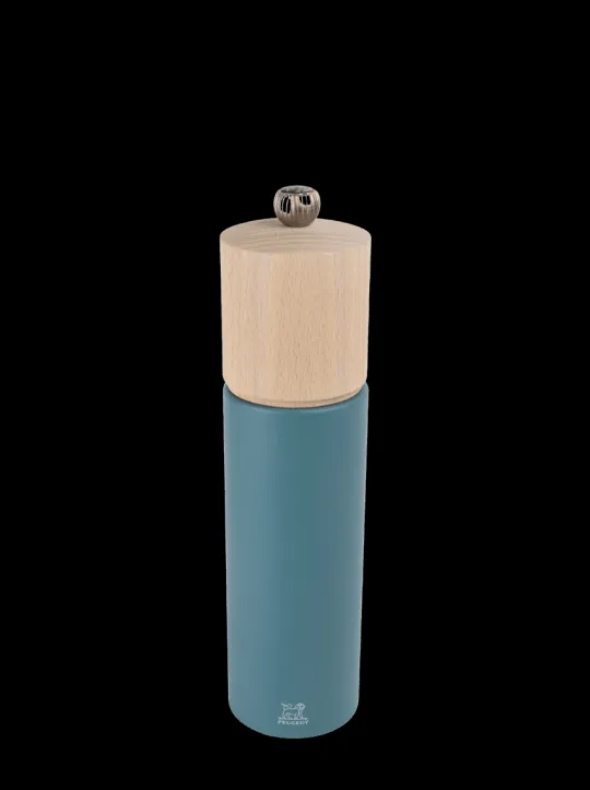 Peugeot Saveurs Boreal Moulin à poivre manuel en bois, bleu céleste, 21cm - 8" -> Idées Cadeaux -50€|Envie De Couleurs