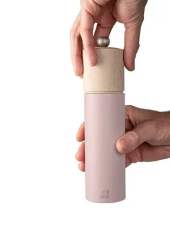 Peugeot Saveurs Boreal Moulin à sel manuel en bois, rose pétale, 21cm -><noscript><img width=