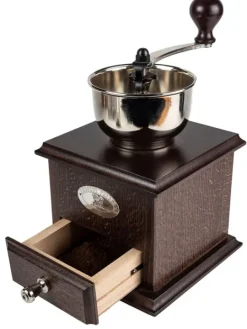 Peugeot Saveurs Brésil Moulin à café manuel en bois couleur chocolat 21 cm -><noscript><img width=