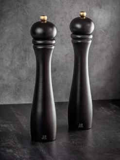 Peugeot Saveurs Checkmate Moulin à sel manuel en bois, , 30 cm - 12in -><noscript><img width=
