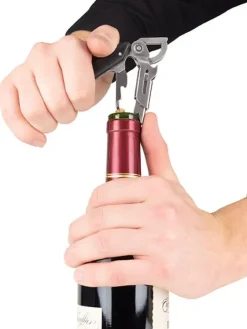 Peugeot Saveurs Clavelin tire-bouchon sommelier avec coupe-capsule et décapsuleur intégrés 14 cm -><noscript><img width=