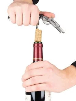 Peugeot Saveurs Clavelin tire-bouchon sommelier avec coupe-capsule et décapsuleur intégrés 14 cm -><noscript><img width=