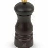 Peugeot Saveurs Clermont moulin à sel en bois couleur chocolat 13cm -> Moulins À Sel Et Salières