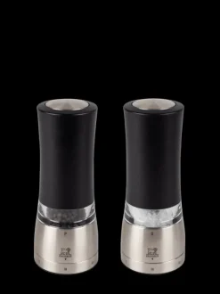 Peugeot Saveurs Daman electrique Duo de moulins à poivre et à sel électriques u'select, noir irisé, 16 cm - 6,25in. -> Coffrets Cadeaux|Envie De Design