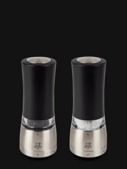 Peugeot Saveurs Daman electrique Duo de moulins à poivre et à sel électriques u'select, noir irisé, 16 cm - 6,25in. -> Coffrets Cadeaux|Envie De Design