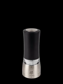 Peugeot Saveurs Daman electrique Moulin à sel électrique u'select, noir irisé, 16 cm - 6,25in. -> Idées Cadeaux -100€|Envie De Design