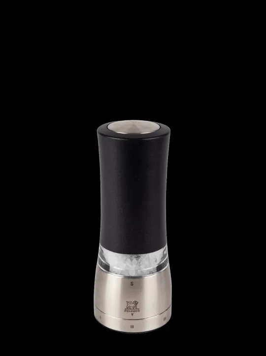 Peugeot Saveurs Daman electrique Moulin à sel électrique u'select, noir irisé, 16 cm - 6,25in. -> Idées Cadeaux -100€|Envie De Design