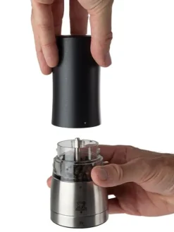 Peugeot Saveurs Daman electrique Moulin à poivre électrique u'select, noir irisé, 16 cm - 6,25in. -><noscript><img width=