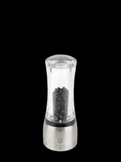 Peugeot Saveurs Daman Moulin à poivre manuel en acryl et inox u'select 16 cm -> Envie De Design