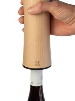 Peugeot Saveurs Elis reverse Tire-bouchon électrique rechargeable en bois tout automatique, naturel, 21 cm - 8" -><noscript><img width=