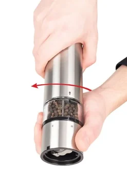 Peugeot Saveurs Elis sense Moulin à poivre électrique u'select en inox 20 cm -><noscript><img width=