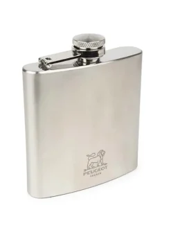 Peugeot Saveurs Flasque inox 1 flasque en inox dans sa pochette velours -> Idées Cadeaux -50€|Verres De Dégustation