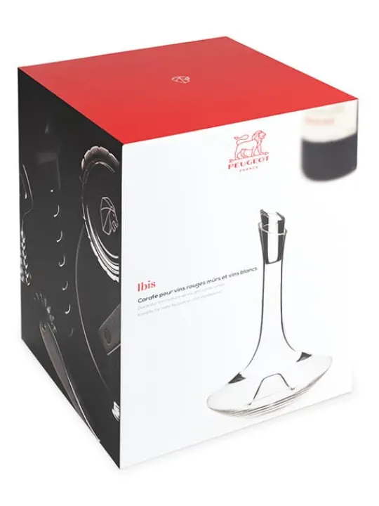 Peugeot Saveurs Ibis Carafe à vins rouges mûrs et vins blancs 75 cl -> Idées Cadeaux -100€|Carafes À Vin