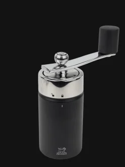 Peugeot Saveurs Isen Moulin à muscade manuel en bois, noir mat, 16 cm - 6,25" -> Envie De Design|Envie De Saveurs