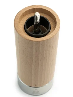 Peugeot Saveurs Isen Moulin à poivre à manivelle en bois et inox, naturel, u'select, 18 cm - 7" -> Envie De Design|Envie De Saveurs