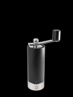 Peugeot Saveurs Isen Moulin à sel à manivelle en bois et inox, noir, u'select, 18 cm - 7" -> Envie De Design|Envie De Saveurs