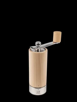 Peugeot Saveurs Isen Moulin à sel à manivelle en bois et inox, naturel, u'select, 18 cm - 7" -> Envie De Design|Envie De Saveurs