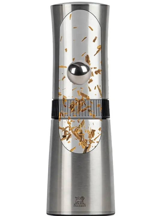 Peugeot Saveurs Lanka Moulin-shaker cannelle en inox 22 cm - 8 3/4” -> Idées Cadeaux -100€|Envie De Saveurs