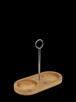 Peugeot Saveurs Linéa Plateau avec poignée pour deux moulins, bambou, -> Idées Cadeaux -50€|Accessoires Moulins