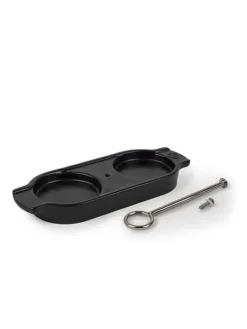 Peugeot Saveurs Linéa Plateau pour deux moulins, céramique, satin black -><noscript><img width=